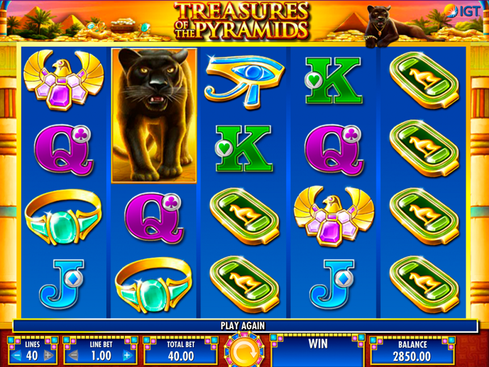 Treasures Of The Pyramids Slot Review