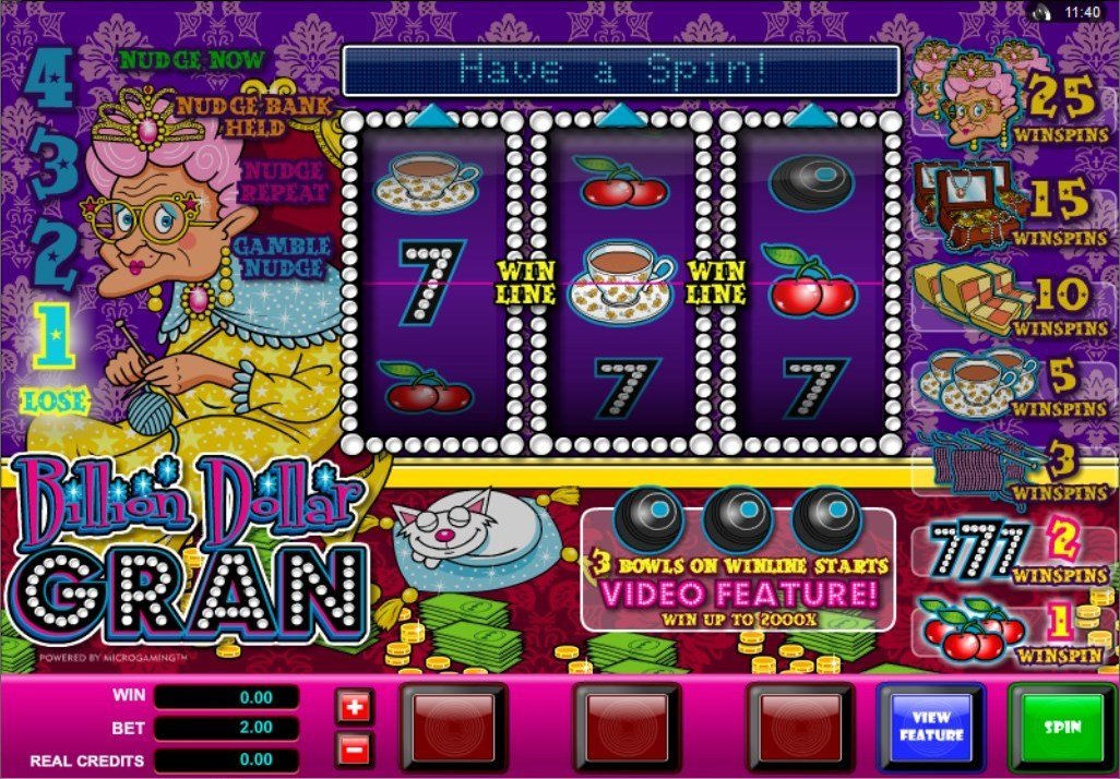 Billion Dollar Gran Slot Review